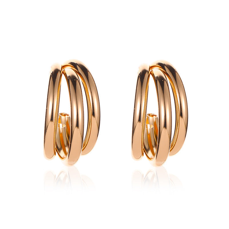 Vayqora™ Simple Fashion Stud Earrings – Elegant Everyday Style