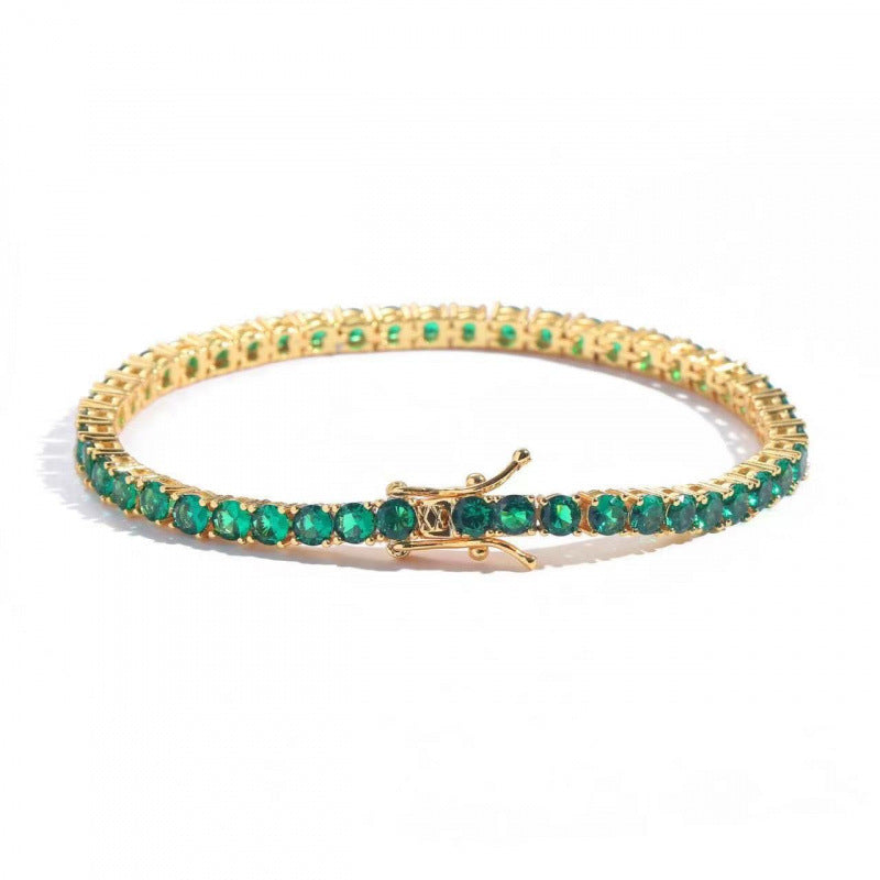 Vayqora™ White Zircon Tennis Bracelet – Elegant Sparkle