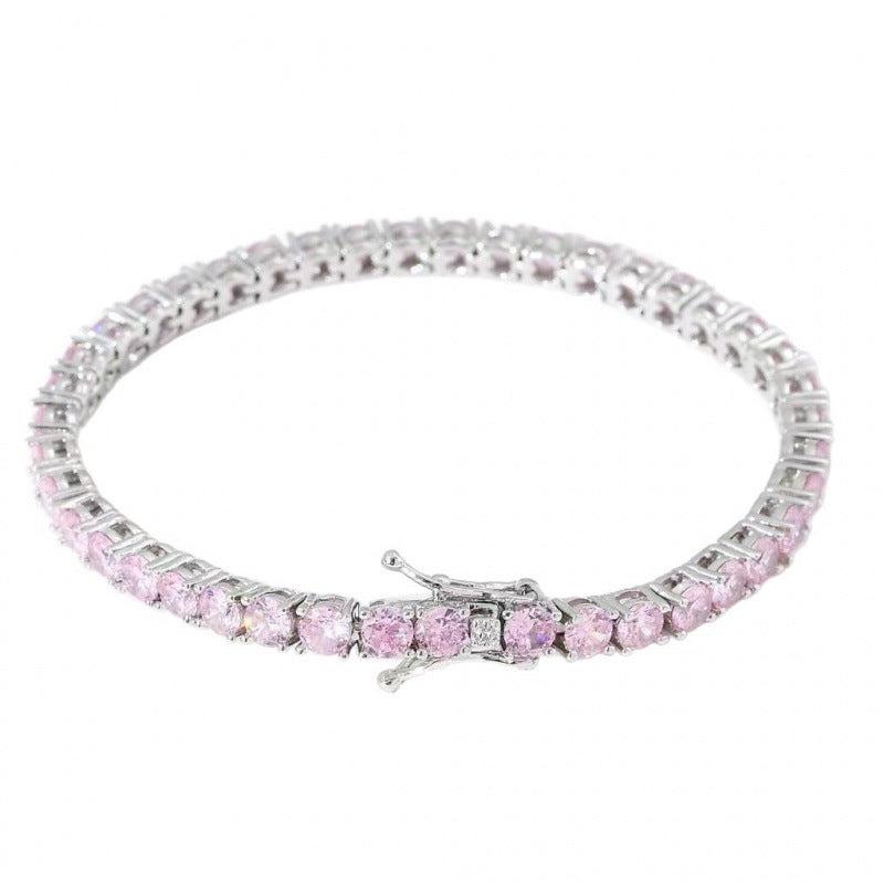 Vayqora™ White Zircon Tennis Bracelet – Elegant Sparkle